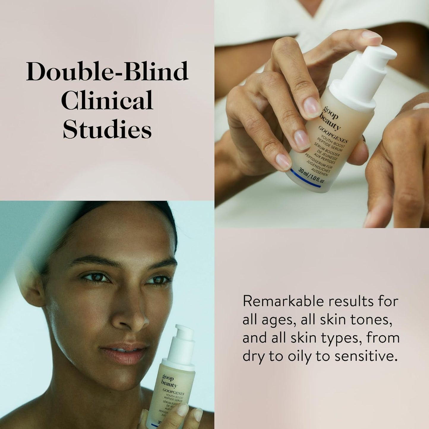 Beauty Peptide Serum |Reduces Fine Lines, Wrinkles, & Dark Spots | Peptides, Ceramides, & Niacinamide | anti Aging Treatment to Improve Firmness & Elasticity | 1 Fl Oz
