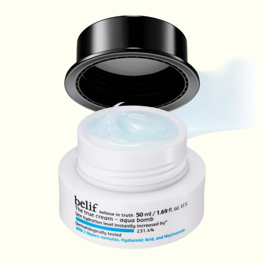 Aqua Bomb – Daily Niacinamide Hydrating Moisturizer, Lightweight Plumping Facial Cream with Hyaluronic Acid & Squalane, Cooling Effect, Anti-Aging, Korean Skincare, 1.68 Fl Oz (50Ml)